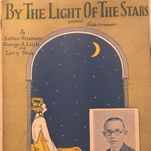 8 Piece Vintage Sheet Music/art!